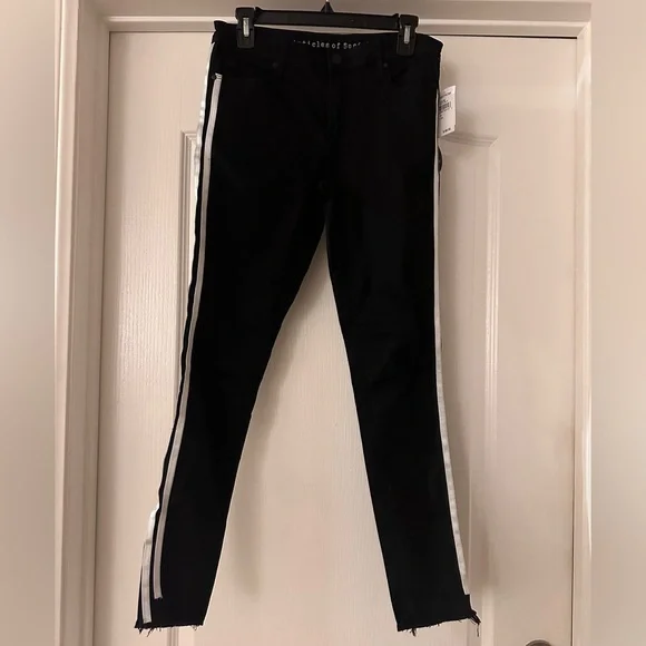 NWT Articles of Society black active ankle skinny pants size 29 - Picture 1 of 5
